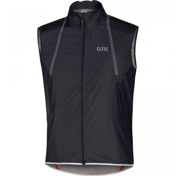 Gore Wear 100188 Chaleco, Hombre, Negro, S