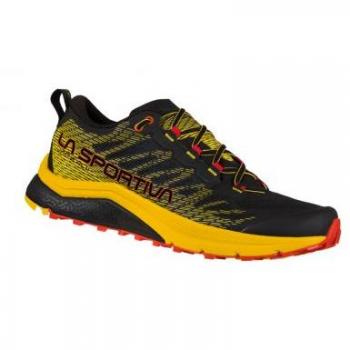 La Sportiva Jackal II Trail Running Shoes (Yellow/Black) for Men