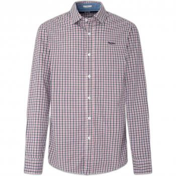 Pepe Jeans Fleetwood Slim Fit Checkered Poplin Shirt
