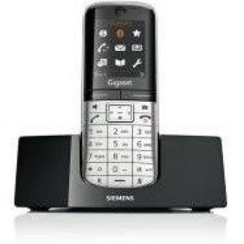 Gigaset SL400 - Teléfono fijo, color negro