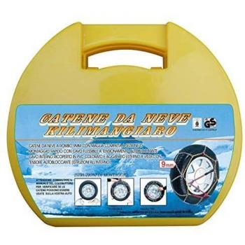 Cadenas de Nieve Kilimanjaro 9 mm para Auto - Montaje Rápido, Talla 110