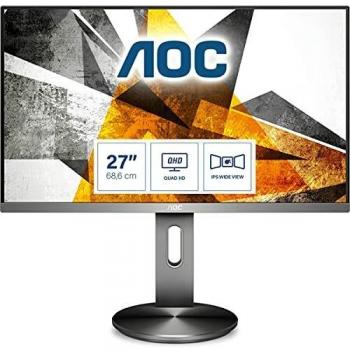 Monitor AOC Q2790PQE 27 IPS LED 2560x1440 QHD, 60Hz, 5ms, D-Sub, HDMI x2, DisplayPort, USB, Pivot