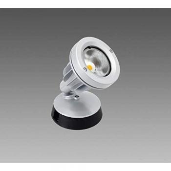 Faretto LED Disano Koala 1537 13W 3000K Bianco Argento Metalizado