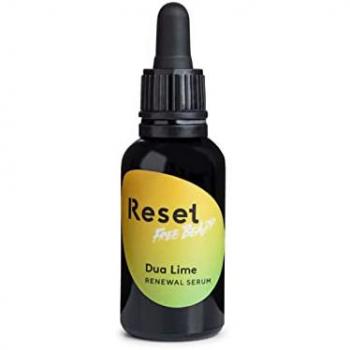 RESET FREE BEAUTY SERUM RENOVADOR DUA LIME 30 ML - Sérum facial con ácido hialurónico, renovador, reduce y previene imperfecciones, aroma manzana