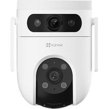Cámara de vigilancia IP EZVIZ H9C 2K (2048x1536 píxeles) con función visión nocturna, resistente a intemperie, audio bidireccional, rotación horizontal y vertical, color blanco