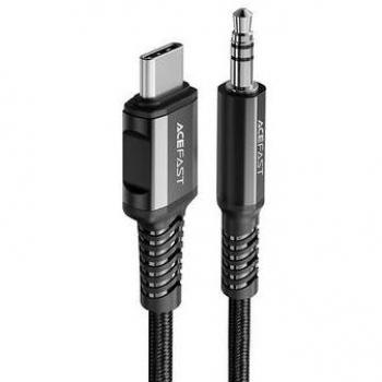 Cable de Audio USB-C a 3.5mm Acefast C1-08 - 1,2 m - Negro