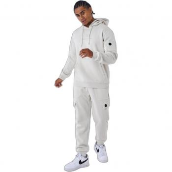 Project X Paris Techwear Joggers - S Size, Greige Color