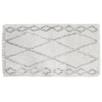 Alfombra Home ESPRIT 200 x 140 cm Beige Boho con altura de 20 mm