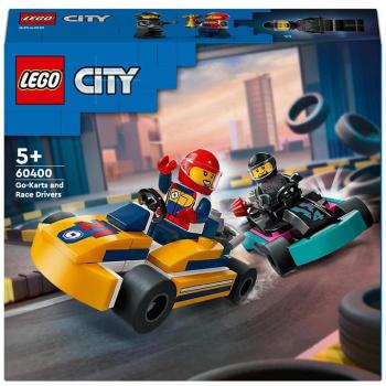 LEGO City Great Vehicles Karts y Pilotos de Carreras 60400 Juego de Construcción