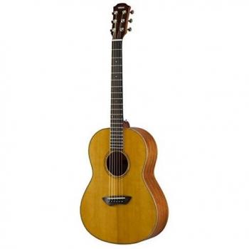 Yamaha CSF3M Western Guitar - Compact, Practical and Elegant, Acoustic Guitar with a Rich Sound, Whether You’re on the Move or in the Studio, Includes Padded Gigbag, in Vintage Natural Colour, ¾ size
