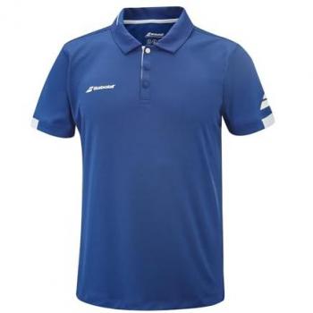 Polo Babolat Play para hombres color azul, ropa de pádel