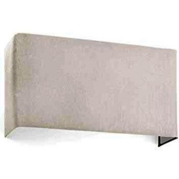 Aplique de pared Beige Algodón 1 bombilla 20cm FARO BARCELONA Cotton Aplique de pared 66413