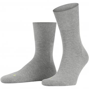 Falke Unisex Running Socks - Light Grey, Size 35-36