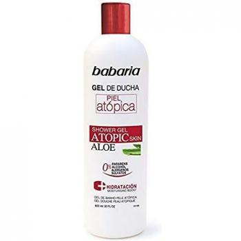 Babaria Aloe Vera Shower Gel for Atopic Skin 600 ml