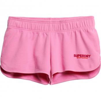 Pantalón corto deportivo para mujer Superdry Sportswear Racer rosa