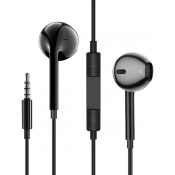 Auriculares de botón Inves HP-3011 Jack 3mm Negro