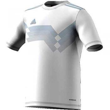 adidas Campeon 19 Jersey Camiseta, Unisex niños, White/Clear Grey, 128
