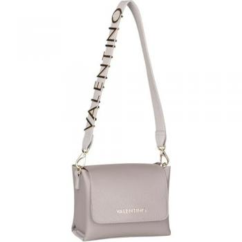 Valentino Alexia Women's Faux Leather Grey Crossbody Satchel
