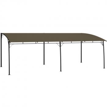 vidaXL Garden Sunshade Awning 6x3x2.55 m Taupe