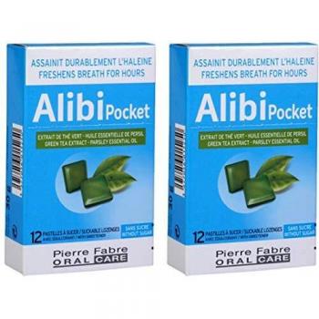 Alibi Pocket sans sucre 12 pastilles à sucer
