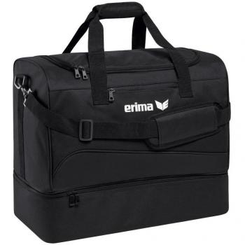 erima Sporttasche mit Bodenfach Bolsa de deporte, 60 cm, 89 liters, Negro
