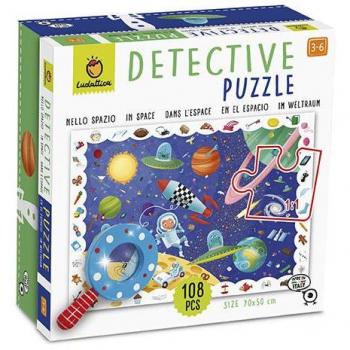 Puzzle Observación en el Espacio 108 Piezas Ludattica Baby Detective - 21x9x22 cm