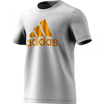 adidas 8-bit Foil Grfx Camiseta de Manga Corta, Hombre, White, S