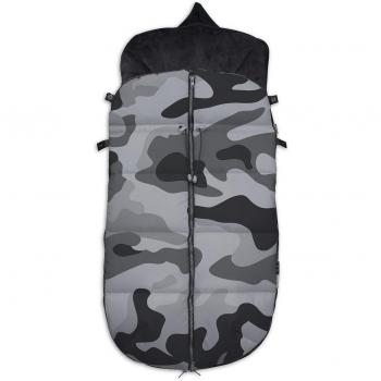Fuli&co Moscovani - Saco universal para silla de paseo, 93.5 x 45 x 5 cm, color gris
