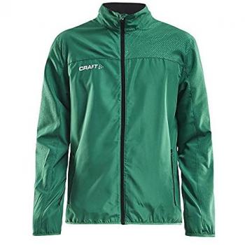 Craft Rush Windbreaker Jacket - Dark Green, XL, Men's Polyamide