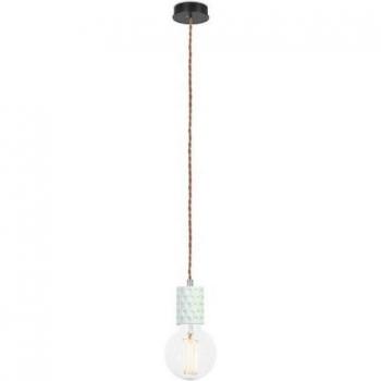 Lámpara colgante de diseño Bloom Hormigón Cemento 150 Cm