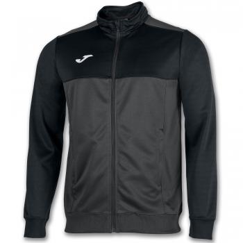 Joma Winner Full Zip Jacket - Anthracite/Black, Men's L