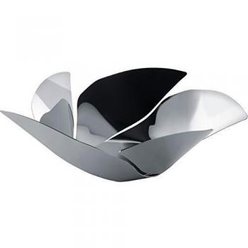 Alessi | Twist Again OD02/29 - Frutero Decorado, Acero Inoxidable 18/10, Pulido Espejo