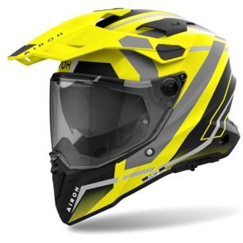 Casco Integral Airoh Commander 2 Mavick Amarillo Mate Talla L