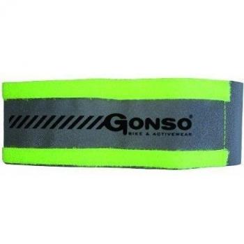 Gonso Armwrapset - Reflector de running, color verde claro