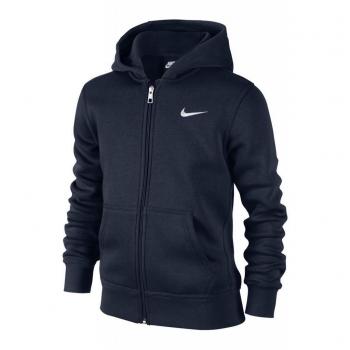 Nike Ya76 Bf Fz Hoodie Yth Sudadera, Niños, Azul / Blanco