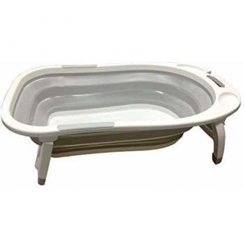 INTERBABY - Bañera Bebé Plegable Gris