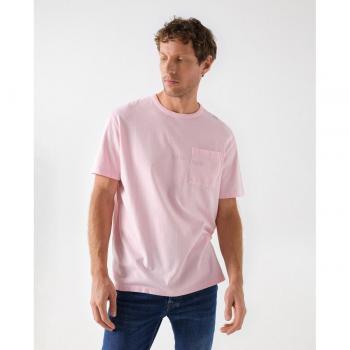 Camiseta de hombre manga corta lisa Salsa Jeans con bolsillo de algodón