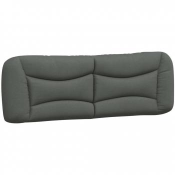Dark Grey Fabric Queen Headboard Cushion 152 cm