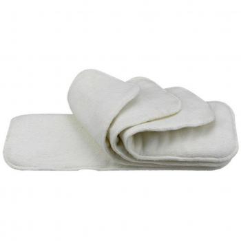 Happy Cherry Pack de 12 Insertos Absorbentes de Microfibra de 3 Capas Reutilizables para Bebés Pañales de Tela Diaper Inserts