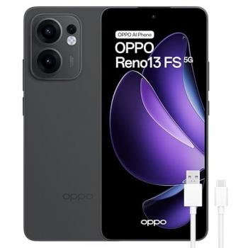 Smartphone OPPO Reno13 FS 5G Dual SIM 12GB RAM 512GB Gris - Pantalla AMOLED 6.67, Cámara 50MP, Batería de 5800mAh, Carga Rápida