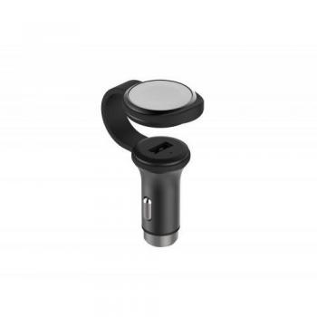 NK Cargador de Coche GC3095-AP, Compatible con Apple iWatch QI, Carga Rápida, Carga con Mechero, Negro