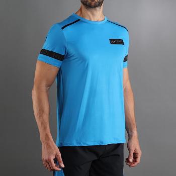 Camiseta de hombre Ace Izzy Endless en color azul marino con estampado infinito
