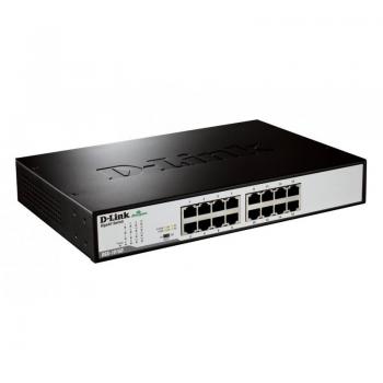 D-Link 16-Port Gigabit Unmanaged Rackmount Switch