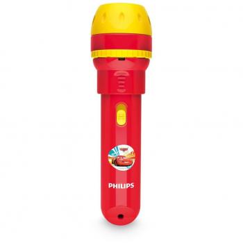 Philips Disney Cars - Proyector y linterna 2 en 1, LED, 1,5 V, color rojo