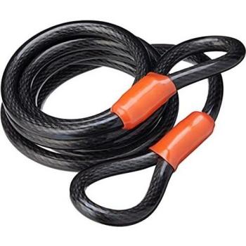 Sterling 122C - Cable de seguridad de bucle doble autoenroscable, 12 mm x 2.1 m