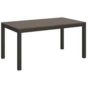 Mesa Extensible Everyday Evolution 90x160/264 cm Estructura Nogal Antracita