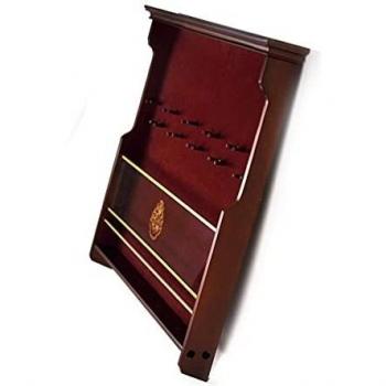 Expositor Mural de Madera para 10 Varitas de Harry Potter - Réplica Oficial Noble Collection