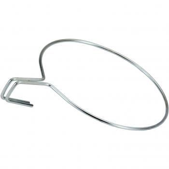 Sauvic 03125 - Macetero de balcón Ancho zincado, 24 cm