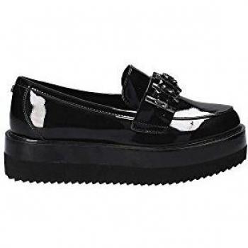 Guess Flmai3 Ele14 Mocasines Mujer Negro, Talla 35