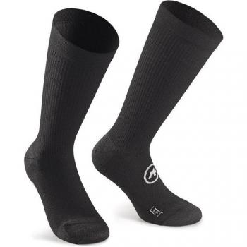 Calcetines Assos Trail Invierno Negro 35-38